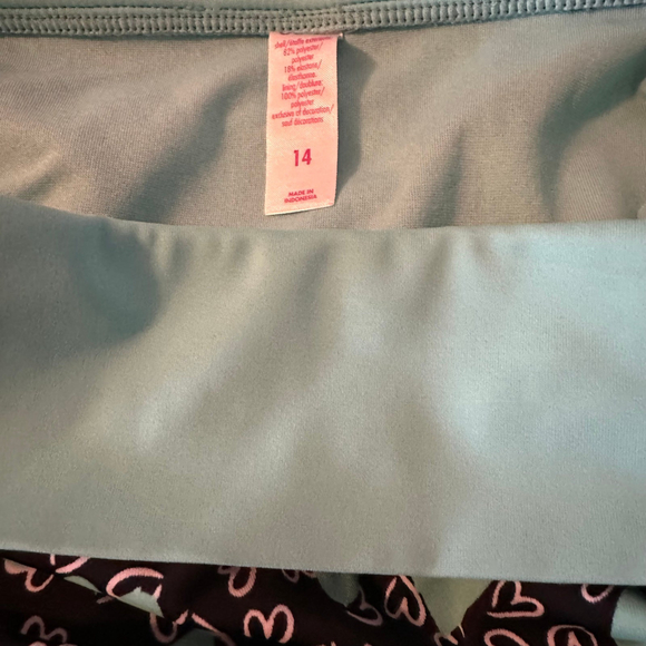 Justice Girls 2piece Swimsuits Bundle (2) size 14 - Picture 7 of 7